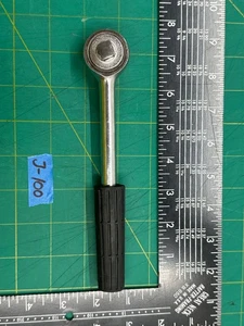 Vintage 7.75" Oxwall Ratchet 3/8" Drive Flex Head Black Handle, Made in Japan - Picture 1 of 5