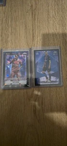 2024-25 Topps Chrome logofractor / sapphire - Wonderkids Trey Nyoni + zlatan /10 - Picture 1 of 4