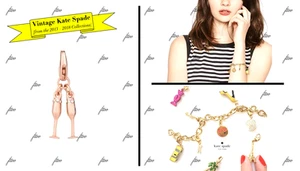 KATE SPADE SEKTGLÄSER CHARM WIE BEZAUBERNDES ARMBAND HOCHZEIT SÜSSE SCHÄTZE - Bild 1 von 24