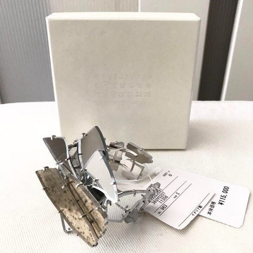 Bracciale Maison Margiela 11 Specchio Finitura Argento Antico Unico 0575AK