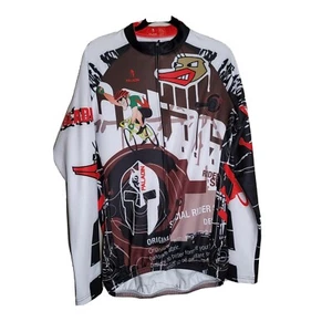 Paladin Mens Long Sleeve Thermal Cycling Jersey Size XXL Full Zip - Picture 1 of 7