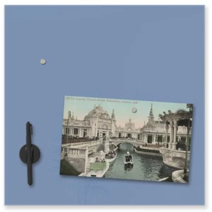 Balt Mosaic Magnetic Glass Markerboard, Blue, 16 x 16 - Picture 1 of 3