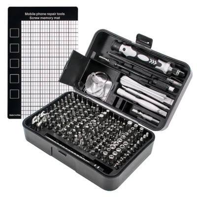 170 In 1 Precision Screwdriver Set Torx Computer PC Phone Watch Repair Tool Kit - Image 1 of 4