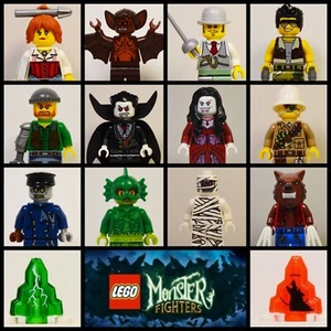 Lego Monster Fighters Minifigures Lot (You Choose!) Zombie Werewolf Vampyre - Picture 1 of 33