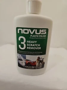 Novus Plastic  Polish #3 Heavy Scratch Remover Polish Cleaner, 2oz Bottle - Bild 1 von 3