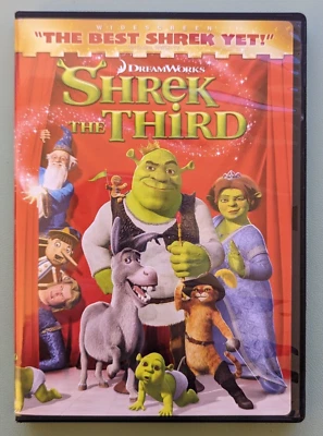 Shrek the Third (DVD, 2007, Canadian, Fullscreen) - Image 1 of 4