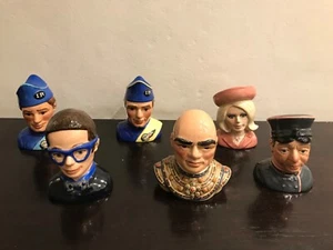 John Beswick Thunderbirds Busts Set of Six - Picture 1 of 9