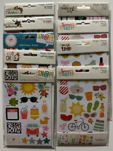 Simple Stories Package of 4 x 6 Sticker Sheets-Variations Available-You Choose - Picture 1 of 25