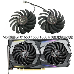 New Cooling fan for msi GTX1650 1660 1660Ti GAMING/X PLD09210S12HH - Bild 1 von 5