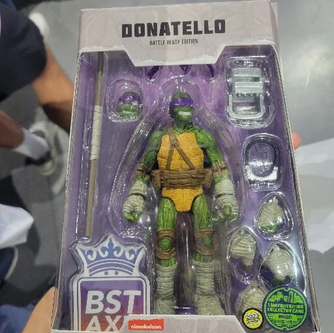 SDCC 2023 Donatello Battle Ready Variant TMNT Loyal Subjects BST AXN Turtles Cover