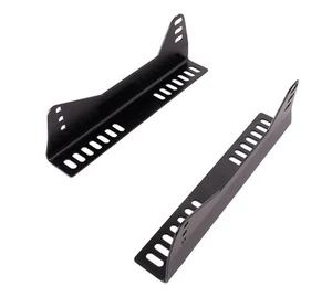NRG Innovations Steel Black Finish Side Mount Seat Brackets - Part RSC-100MB - Picture 1 of 1