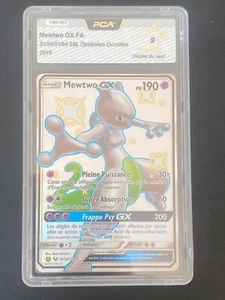 CARTE POKEMON MEWTWO GX SV59/SV94 PCA 9 FR ULTRA RARE SL DESTINÉES OCCULTES - Picture 1 of 10