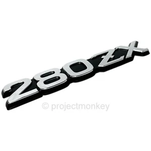 OEM Nissan 63805-P9700 79-83 Datsun 280ZX S130 Side "280ZX" Emblem Genuine Part - Bild 1 von 2
