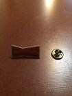 Vintage Budweiser Bow-Tie Lapel Pin  Hat Gold Tone