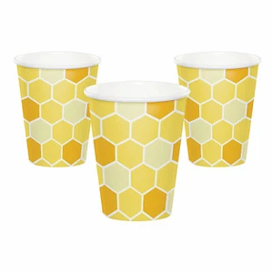 Bumblebee Party Paper Cups, Party Supplies, 8 Pieces - Picture 1 of 1
