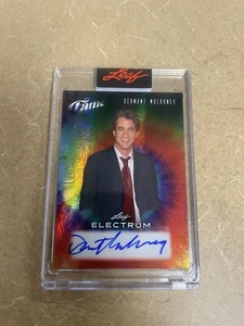 Autografo 2024 Leaf Electrum Fame Dermont Mulroney TIE DYE 1/1 attore SSP - Foto 1 di 8