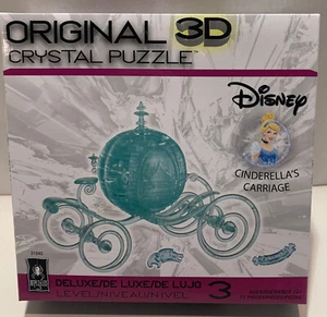 Cinderella's Carriage 3D Crystal Puzzle Walt Disney World New Sealed - Picture 1 of 10