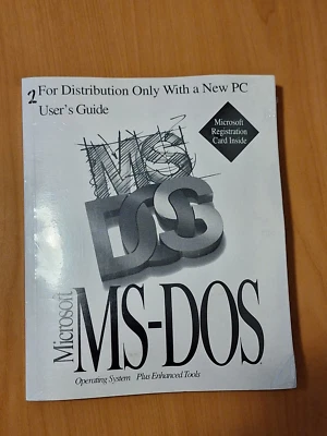 Microsoft MS DOS 6.22 *New & Factory Sealed* Full Version English - Bild 1 von 2