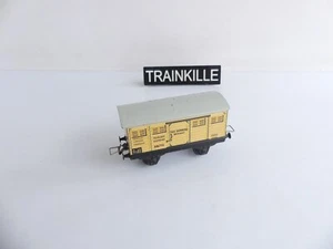 (2) 1935 TRIX EXPRESS METAL HO AVANT GUERRE WAGON REFRIGERANT A ESSIEUX 28 / 70 - Picture 1 of 6