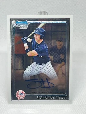 Slade Heathcott 2010 Bowman Chrome #BCP95 Autograph Rookie Card  Auto RC - Image 1 of 2