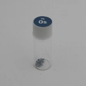 The Periodic Element Sample Small Sealed Bottles Rhodium Iridium Osmium Rhenium - Picture 1 of 79