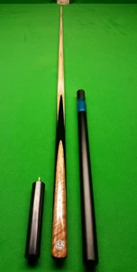 Hand Made 1 Piece Omin Ash Cue - Stiff Shaft and Extensions - Picture 1 of 12