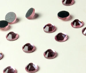 Hotfix ROUGE POWDER SS30 Basic Stück wählbar Rosa Glitzer Aufbügeln Glas Profi - Picture 1 of 18