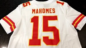 Maglietta Kansas City Chiefs Patrick Mahomes Nike bianca vapore FUSE limitata NFL XL - Foto 1 di 9