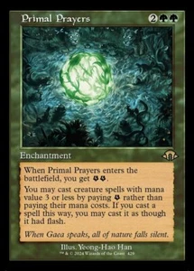 x1 Primal Prayers - Foil - Retro Frame R MTG Modern Horizons 3 M/NM, English - Picture 1 of 1