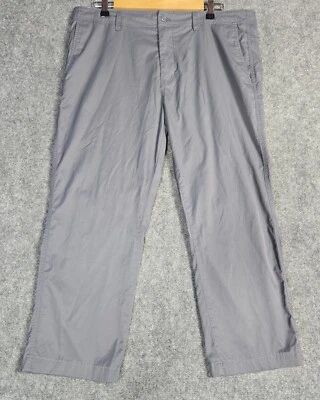 Pantalones chinos Duck Head para hombre 36x24 Harbor Performance suaves gris naval con dobladillo de $108 Foto 1 de 4