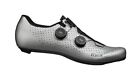 Fizik Vento Stabilita Carbon Men's Road Cycling Shoes, Silver/Black, M45.5