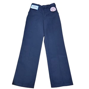 A+ A Plus Uniform Girls Mid-Rise Pants Size 12 Navy Blue School - Picture 1 of 9