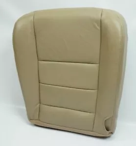 2002 2003 2004 2004 006 2007 Ford F250 F350 Lariat Driver Bottom Seat Cover TAN - Imagen 1 de 10