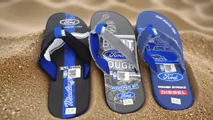 Sandali infradito da uomo marca Ford spiaggia con licenza ufficiale - Foto 1 di 5
