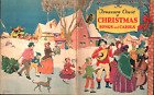 1936 TREASURE CHEST OF CHRISTMAS SONGS AND CAROLS vintage holiday songbook X-MAS