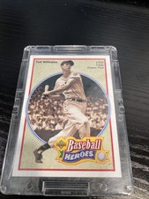 Ted Williams 1991 Upper Deck Baseball Heros MLB Card. Boston Red Sox.