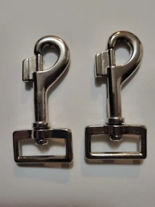 3"x 1" Swivel Strap Eye Bolt Snap hook Zink die cast with 1" strap eye (2 count) - Picture 1 of 7