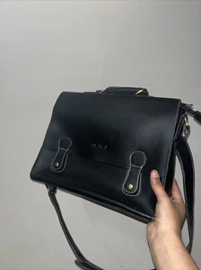tumi leather satchel men - Picture 1 of 5