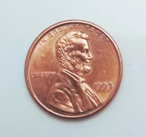 1993 no mint Lincoln Memorial small cent. DDO, DDR, Close AM. - Picture 1 of 4