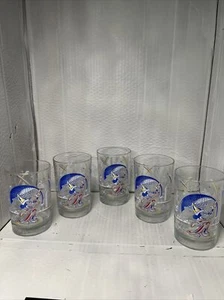 Disney World Gläser 25th Anniversary 5er Set identische Gläser - Bild 1 von 8