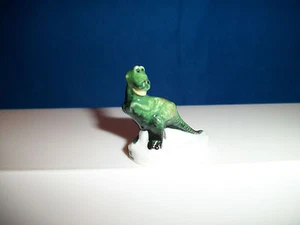 REX Tyrannosaurus Mini Figurine TOY STORY French Porcelain FEVES Tiny Figure - Picture 1 of 4