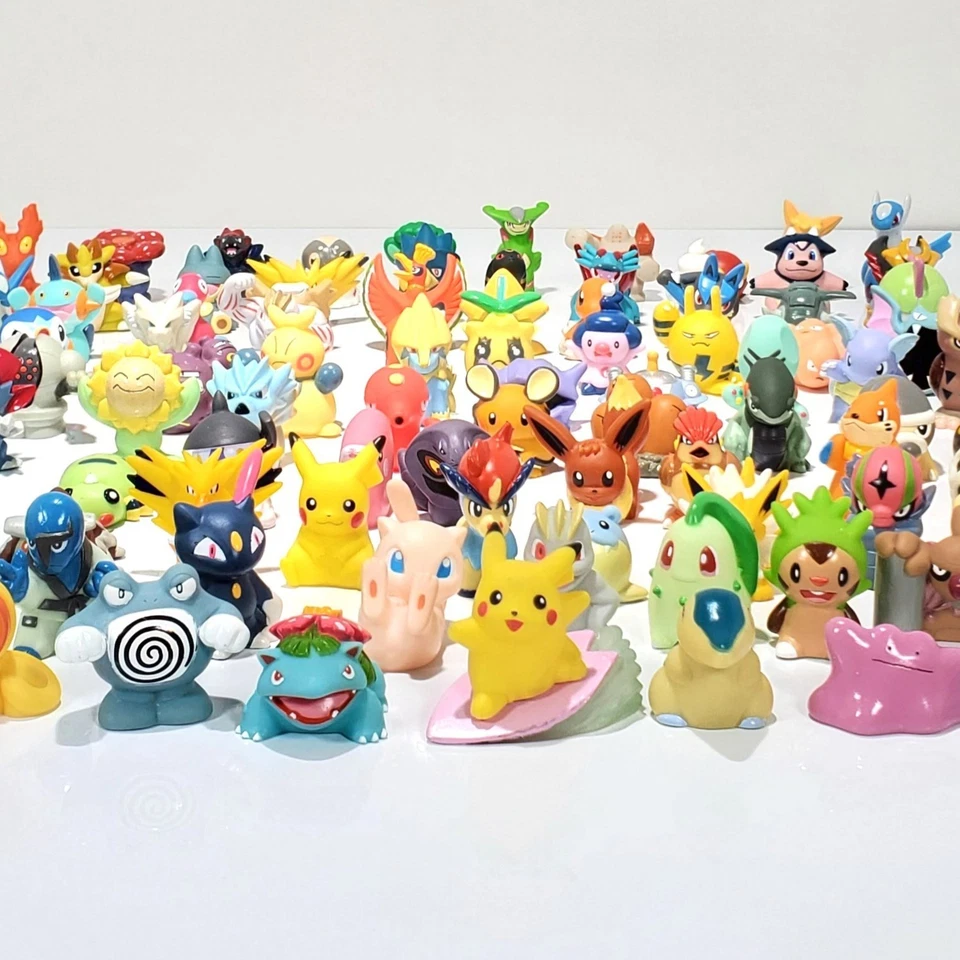 Pokemon Kids Finger Puppets Soft Vinyl Figure Lot of 100 1997- incl. Picachu - Image 1 of 4