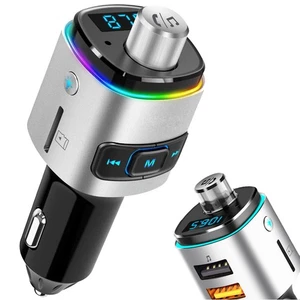 Bluetooth Car Adapter FM Transmitter Bluetooth FM Transmitter for Car - Picture 1 of 7