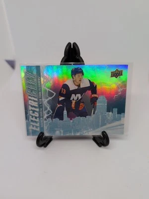 2024-25 Upper Deck Series 2 - Electricity Mathew Barzal #EC-3 - Image 1 of 4