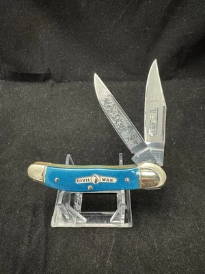 Navaja de Bolsillo Árbol Boker Batallas de Shilo Guerra Civil De Colección Foto 1 de 4