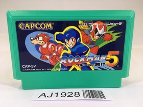AJ1928 Rockman 5 Megaman NES Famicom Japan