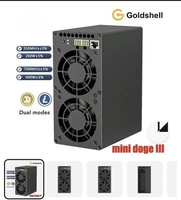 Goldshell Mini Doge 3 III Dual Mode 700m/550m   - Image 1 of 2