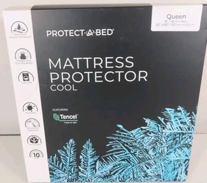 NUEVO Protector de Colchón Protect-A-Bed Tencel Cool Impermeable Polvo Ácaro Queen Nuevo en Caja - Imagen 1 de 5
