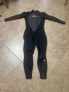 ONeill Womans Reactor 2 3/2mm Back Zip Full Wetsuit Black Surf Swim Scuba NEW - Picture 1 of 7