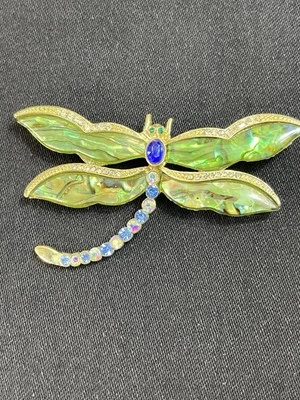 Broche Libélula KC Kenneth Cole De Colección - Firmado Elegante Bisutería Foto 1 de 4